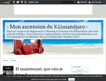 Tablet Screenshot of destination-kilimandjaro.over-blog.com