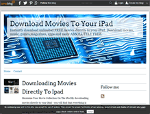 Tablet Screenshot of downloadmoviestoipad.over-blog.com