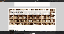 Desktop Screenshot of lebouquineur.over-blog.com