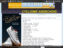 Tablet Screenshot of cyclismeardechois.over-blog.fr