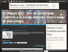 Tablet Screenshot of critiquesbd.over-blog.fr