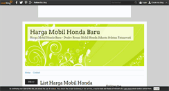 Desktop Screenshot of hargahondabaru.over-blog.com