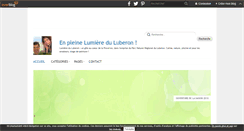 Desktop Screenshot of lumiereduluberon.over-blog.com