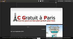 Desktop Screenshot of cgratuitaparis.over-blog.com