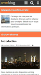 Mobile Screenshot of istanbul-universite.over-blog.com