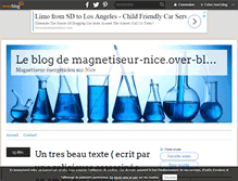 Tablet Screenshot of magnetiseur-nice.over-blog.com