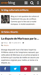 Mobile Screenshot of cultureetconfiture.over-blog.com