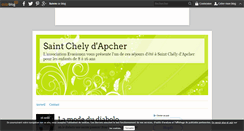 Desktop Screenshot of evasion91.com-saintchely.over-blog.com