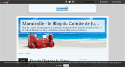 Desktop Screenshot of mamirolle-kostelec.over-blog.com