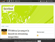 Tablet Screenshot of facebuz.over-blog.com