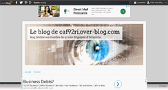 Desktop Screenshot of caf92ri.over-blog.com