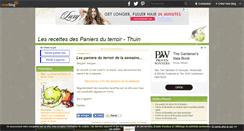 Desktop Screenshot of lespaniersduterroir.over-blog.com