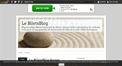 Desktop Screenshot of biletxea.over-blog.fr