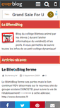 Mobile Screenshot of biletxea.over-blog.fr