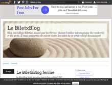 Tablet Screenshot of biletxea.over-blog.fr