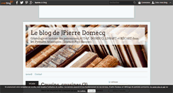 Desktop Screenshot of genealogie-jpdomecq.over-blog.fr