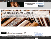 Tablet Screenshot of genealogie-jpdomecq.over-blog.fr