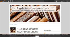 Desktop Screenshot of jeveuxunamoureux.over-blog.com