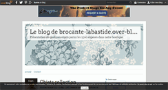 Desktop Screenshot of brocante-labastide.over-blog.com