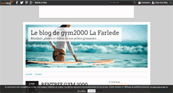 Desktop Screenshot of gym2000lafarlede.over-blog.com