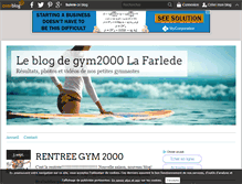 Tablet Screenshot of gym2000lafarlede.over-blog.com