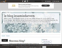 Tablet Screenshot of lesamisdarwen.over-blog.com