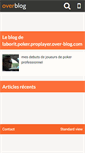 Mobile Screenshot of laborit.poker.proplayer.over-blog.com