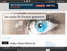 Tablet Screenshot of lesamisdefrance.over-blog.com
