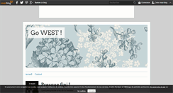 Desktop Screenshot of gowest.over-blog.com