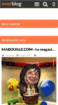 Mobile Screenshot of idee-cadeau.over-blog.fr