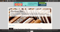 Desktop Screenshot of disdoncdoc.over-blog.com