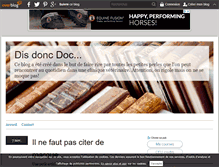 Tablet Screenshot of disdoncdoc.over-blog.com