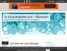Tablet Screenshot of mazotte.over-blog.com