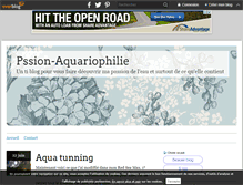 Tablet Screenshot of passion-aquariophilie.over-blog.com