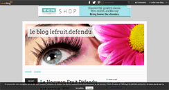 Desktop Screenshot of lefruit.defendu.over-blog.com