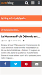 Mobile Screenshot of lefruit.defendu.over-blog.com