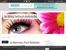 Tablet Screenshot of lefruit.defendu.over-blog.com