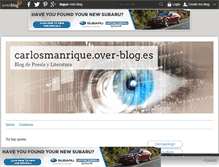 Tablet Screenshot of carlosmanrique.over-blog.es