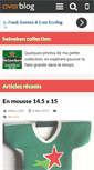 Mobile Screenshot of heineken.collection.over-blog.com