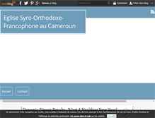 Tablet Screenshot of eglise.syro-francophone.cameroun.over-blog.com