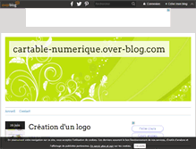 Tablet Screenshot of cartable-numerique.over-blog.com
