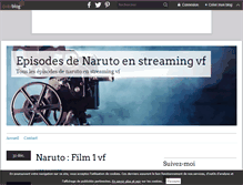 Tablet Screenshot of naruto-vf.streamming.over-blog.com