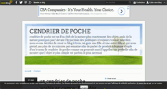 Desktop Screenshot of cendrier-de-poche.over-blog.com