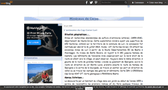Desktop Screenshot of mineraux-de-corse.over-blog.com