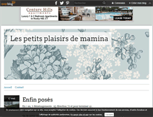 Tablet Screenshot of mamina.over-blog.fr