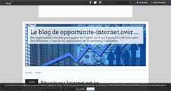 Desktop Screenshot of opportunite-internet.over-blog.com