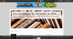 Desktop Screenshot of krystofer.over-blog.com