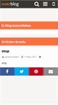 Mobile Screenshot of lemondebee.over-blog.com