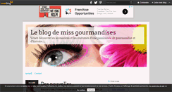 Desktop Screenshot of miss-gourmandises.over-blog.com