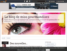 Tablet Screenshot of miss-gourmandises.over-blog.com